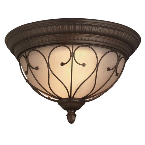 rubbed bronze junction box|Flush Mount Ceiling Light with Built.